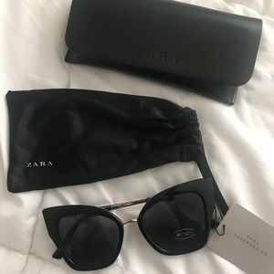 Zara Black Cat Sunglasses